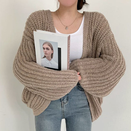 Layla I Grofgebreid Oversized Vest