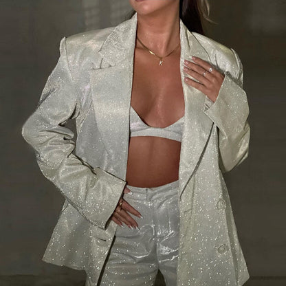 Aria I Glitter Party-suit Voor Dames