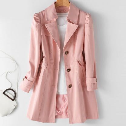 Wrenley | trenchcoat middellang