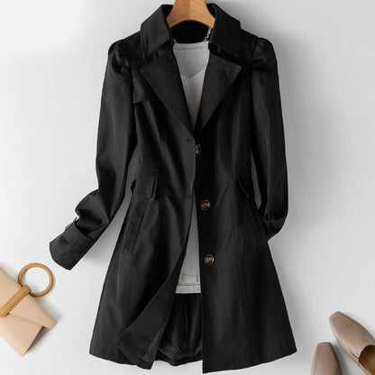 Wrenley | trenchcoat middellang