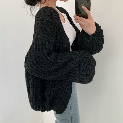 Layla I Grofgebreid Oversized Vest