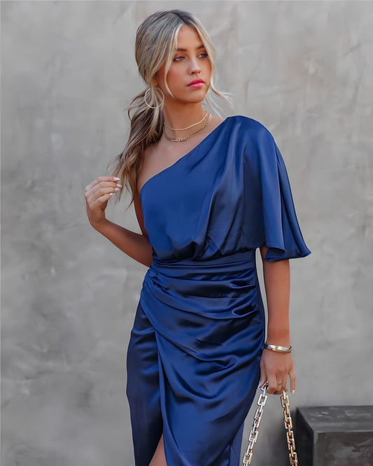 Sem | Elegante Zijden Feestjurk