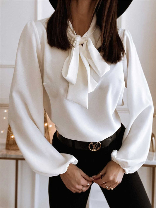 Sadie | Blouse Met Strik Voor Dames