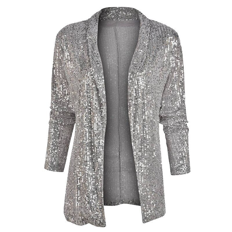 Phoebe | Glitter blazer vest