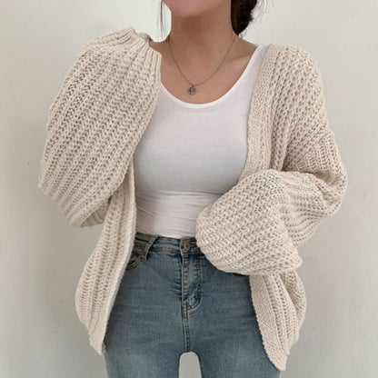 Layla I Grofgebreid Oversized Vest