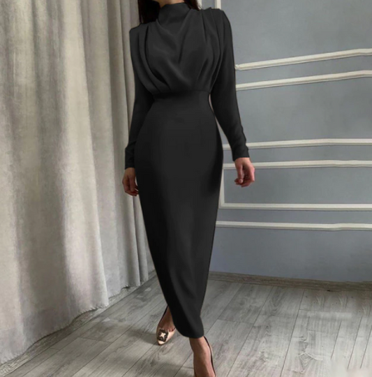 June | Long Sleeve Maxi Dress