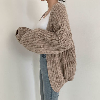 Layla I Grofgebreid Oversized Vest