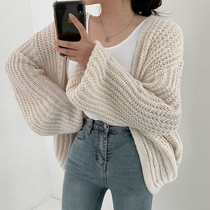 Layla I Grofgebreid Oversized Vest