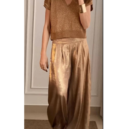 Julia | Elegante top en broek set