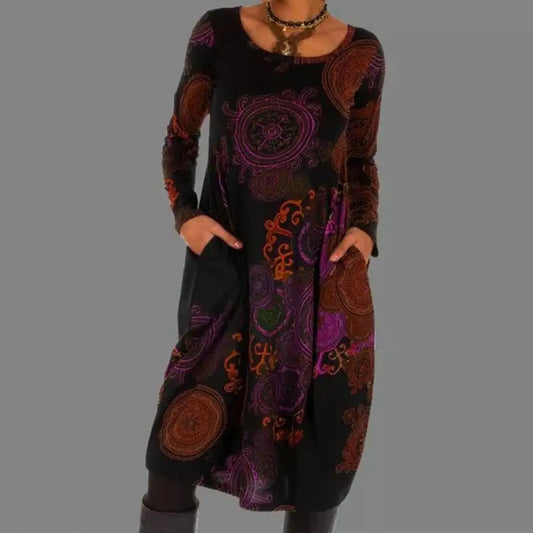 Junesca | Vintage Boho Jurk