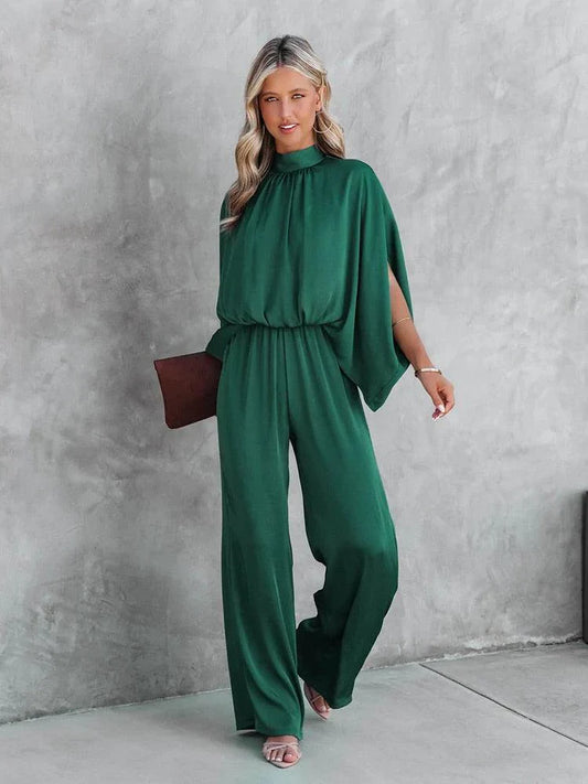 Amy | Trendy Groene Jumpsuit