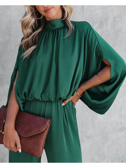 Amy | Trendy Groene Jumpsuit