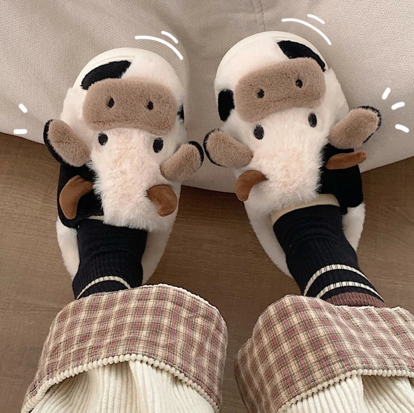 Elizabeth | Koe Slippers Voor Vrouwen