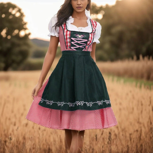 Maledief | Oktoberfest Dirndl Geruit